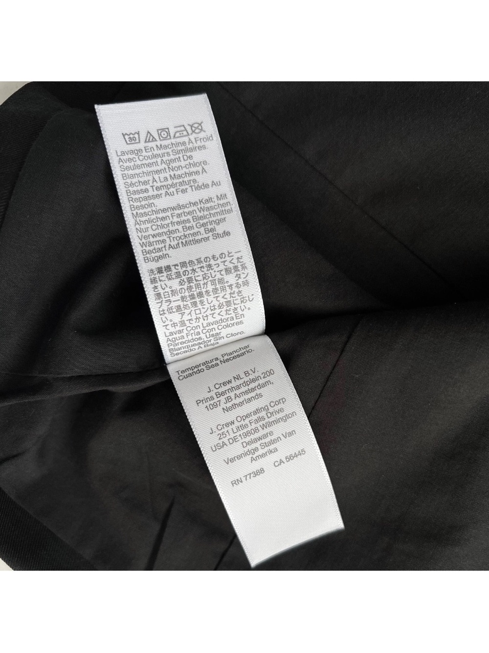 NEW Madewell Crewneck Cutaway Vest Drapey Twill Sz 8 TRUE BLACK Tank $98 #NW061 - Picture 16 of 16